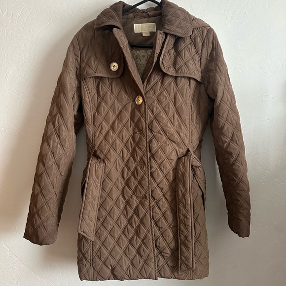 Michael kors brown jacket medium - Picture 2 of 5